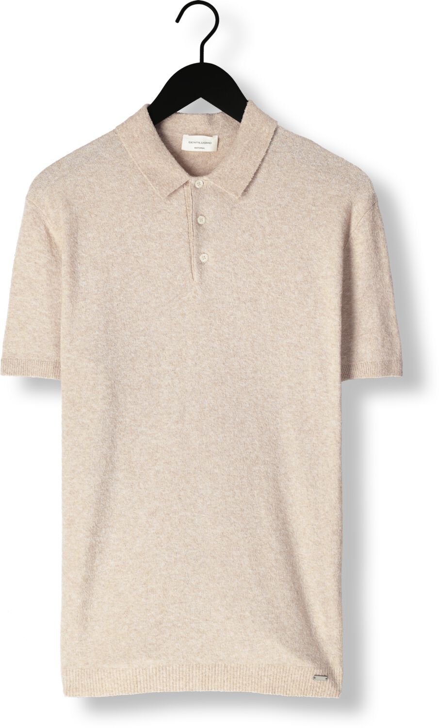 GENTILUOMO Heren Polo's & T-shirts Polo Ss K2015-273 Beige
