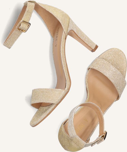 Gouden NOTRE-V Sandalen met hak 27242 Gouden NOTRE-V Sandalen met hak 27242 - large