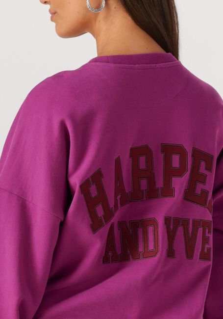 Paarse HARPER & YVE Sweater PATCH-SW - large