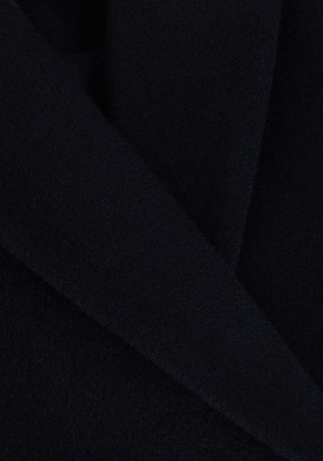 Donkerblauwe MODSTR&Ouml;M Mantel ODELIA LONG COAT - large