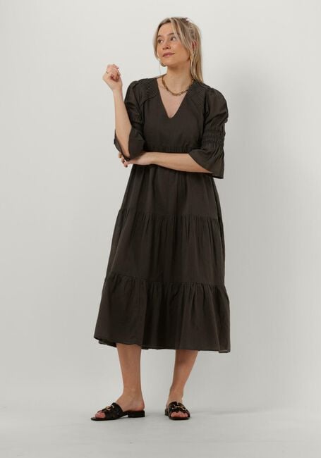 Donkergroene RUBY TUESDAY Midi jurk IMALA DRESS - large