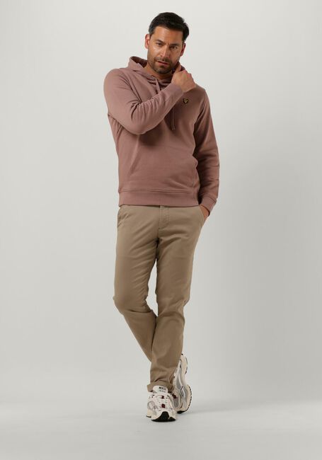 Roze LYLE & SCOTT Sweater PULLOVER HOODIE - large