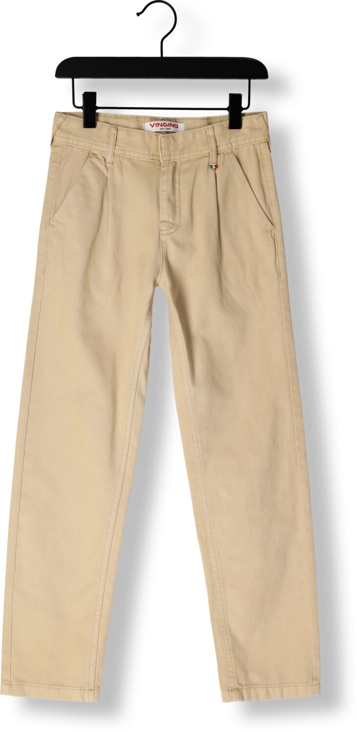 Vingino straight fit broek Safano zand