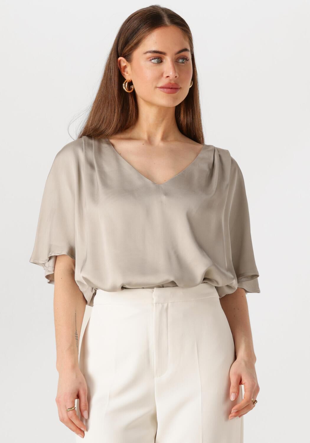 ACCESS Dames Tops & T-shirts 53-2033-131 Beige