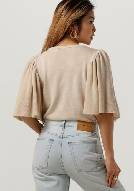 Creme RUBY TUESDAY Trui VIVIN SHORT BUTTERFLY SLEEVE PULL - large