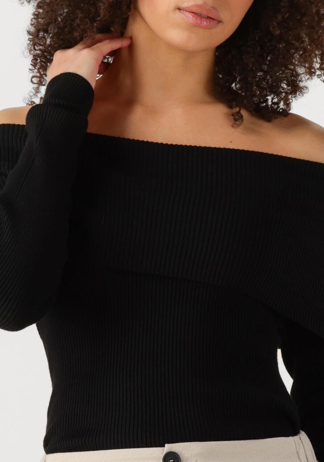 BRUUNS BAZAAR Dames Tops & T-shirts Tonna Knit Zwart