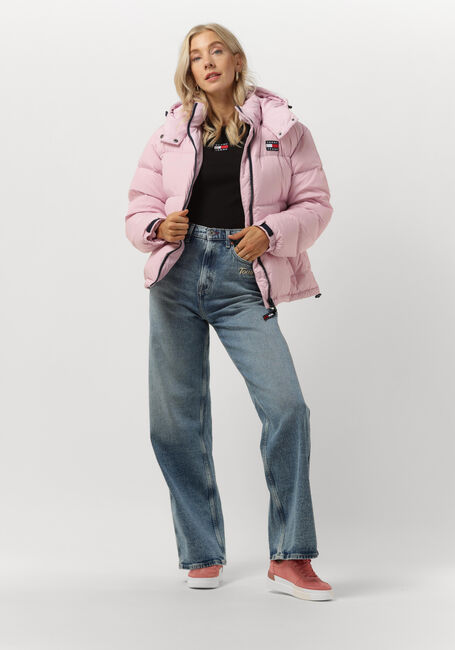 Roze TOMMY JEANS Gewatteerde jas OUTERWEAR SHORT PUFF - large