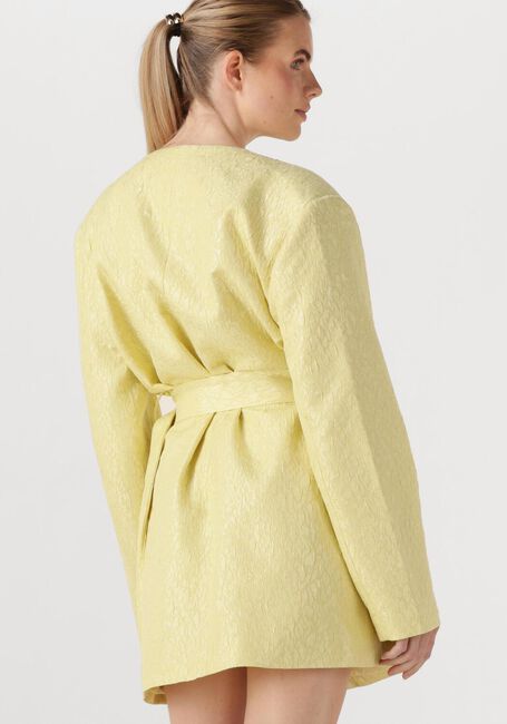 Gele STUDIO AMAYA Mini jurk MILA DRESS - large