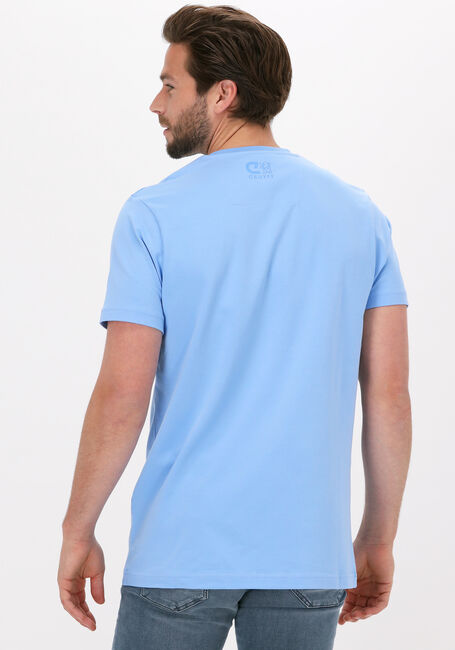 Blauwe CRUYFF T-shirt SAUL T-SHIRT - 95 / 5 COTTON / ELASTHAN - large