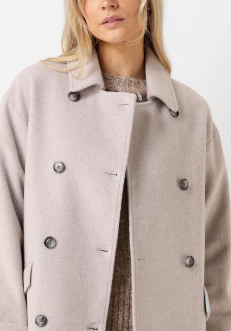 Ecru MOS MOSH Mantel VENICE WOOL COAT - large