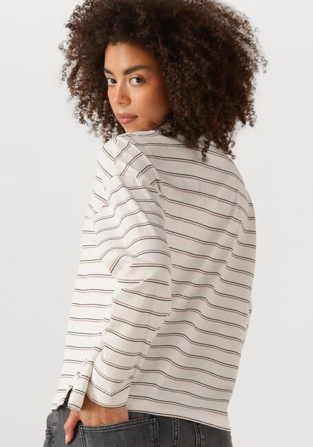 Witte MY ESSENTIAL WARDROBE Top ANNAMW LS POLO BLOUSE - large