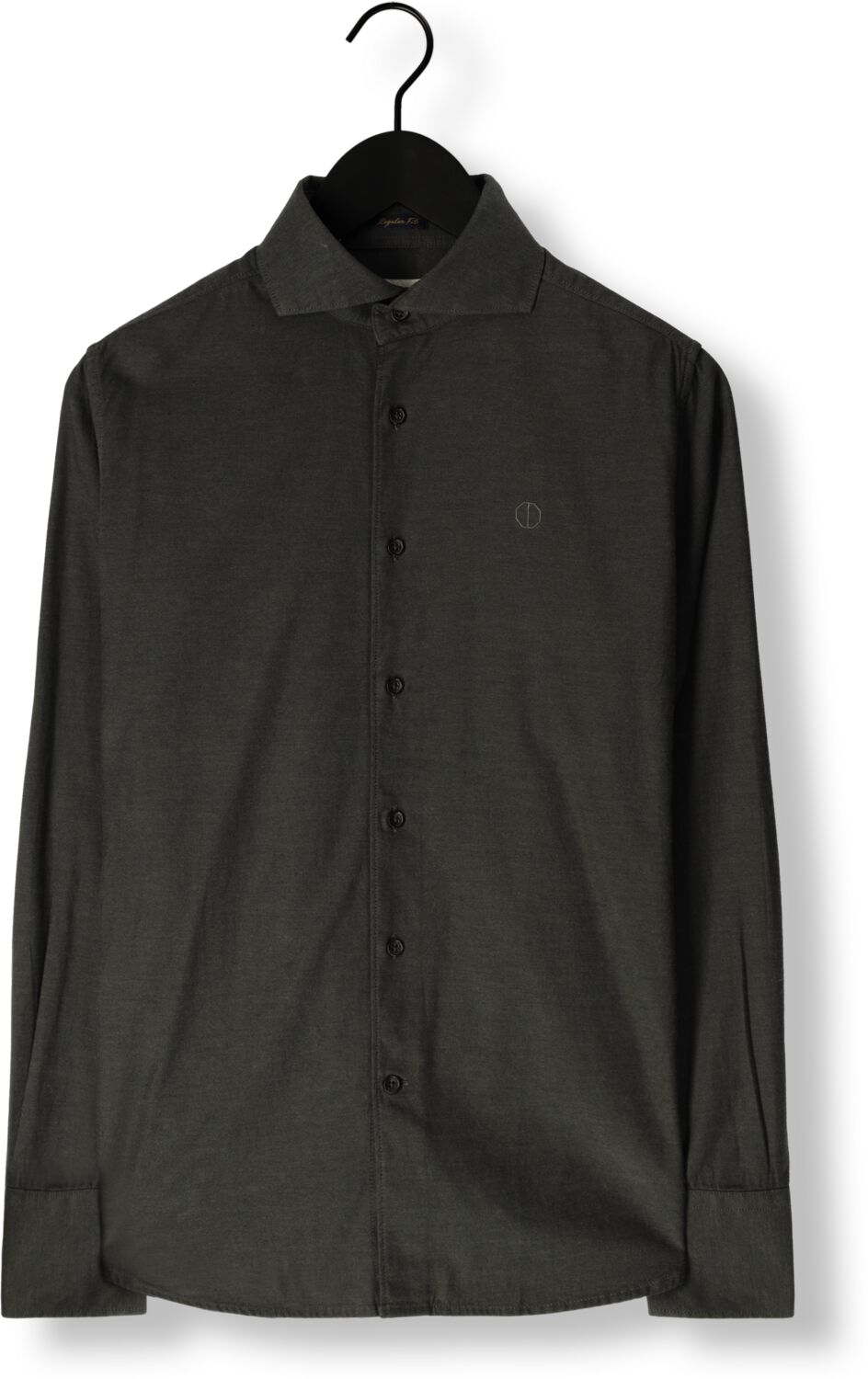 DSTREZZED Heren Overhemden Olav Shirt Donkergroen