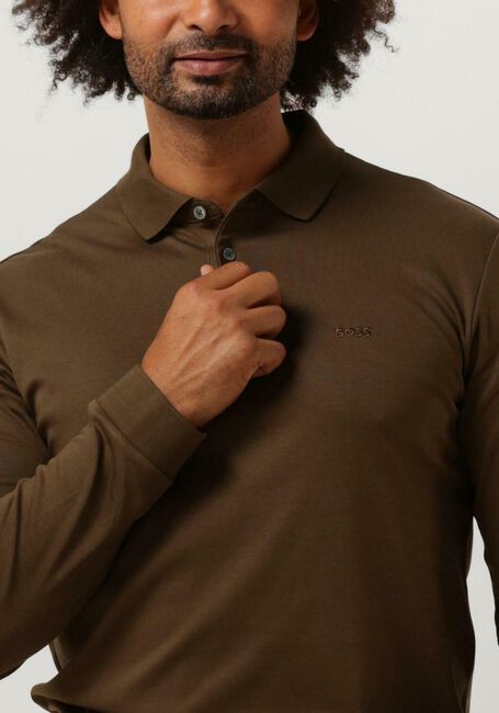Donkergroene BOSS BLACK Polo PADO 30 - large