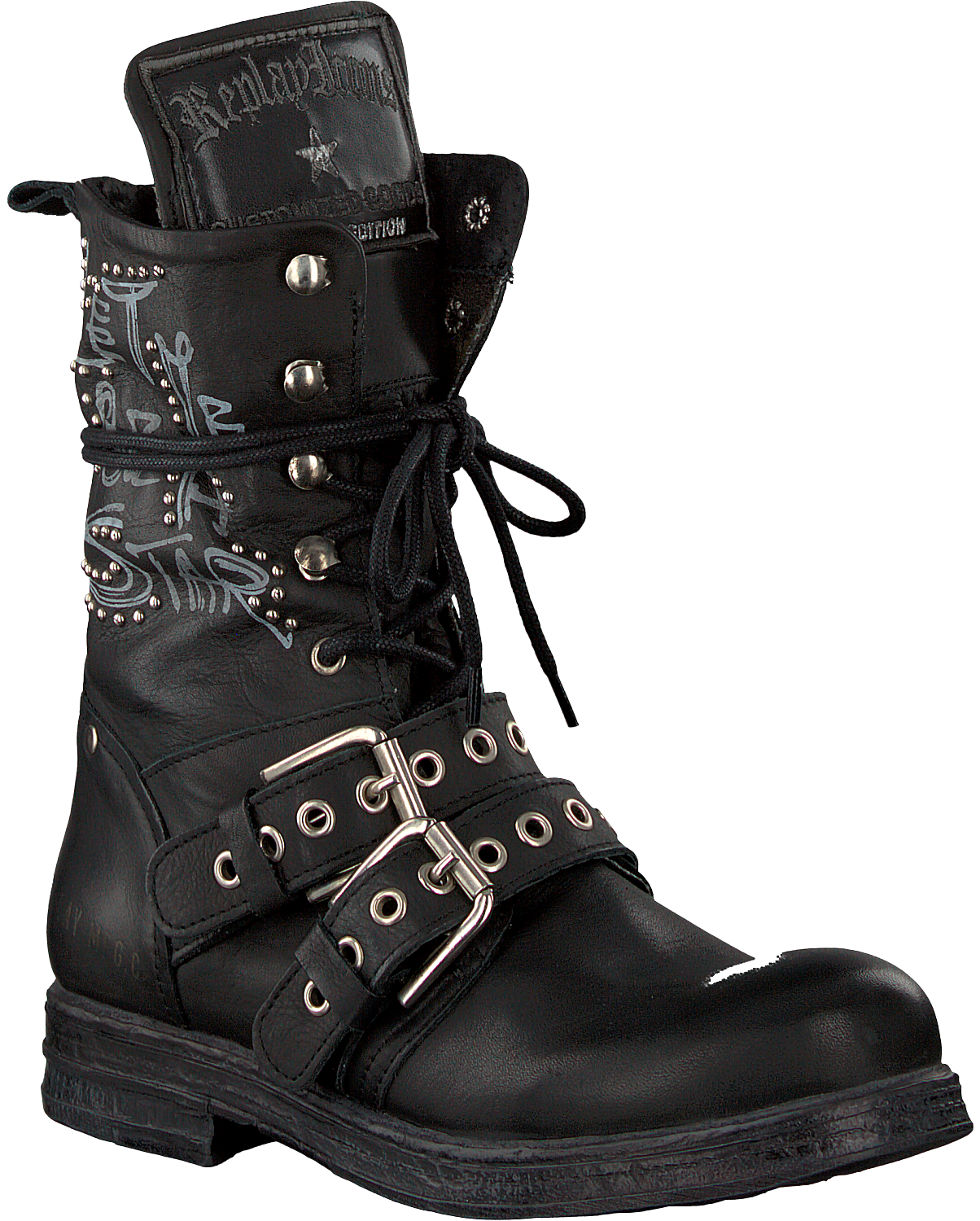 Zwarte REPLAY Biker boots DUNYA | Omoda Zwarte REPLAY Biker boots DUNYA | Omoda