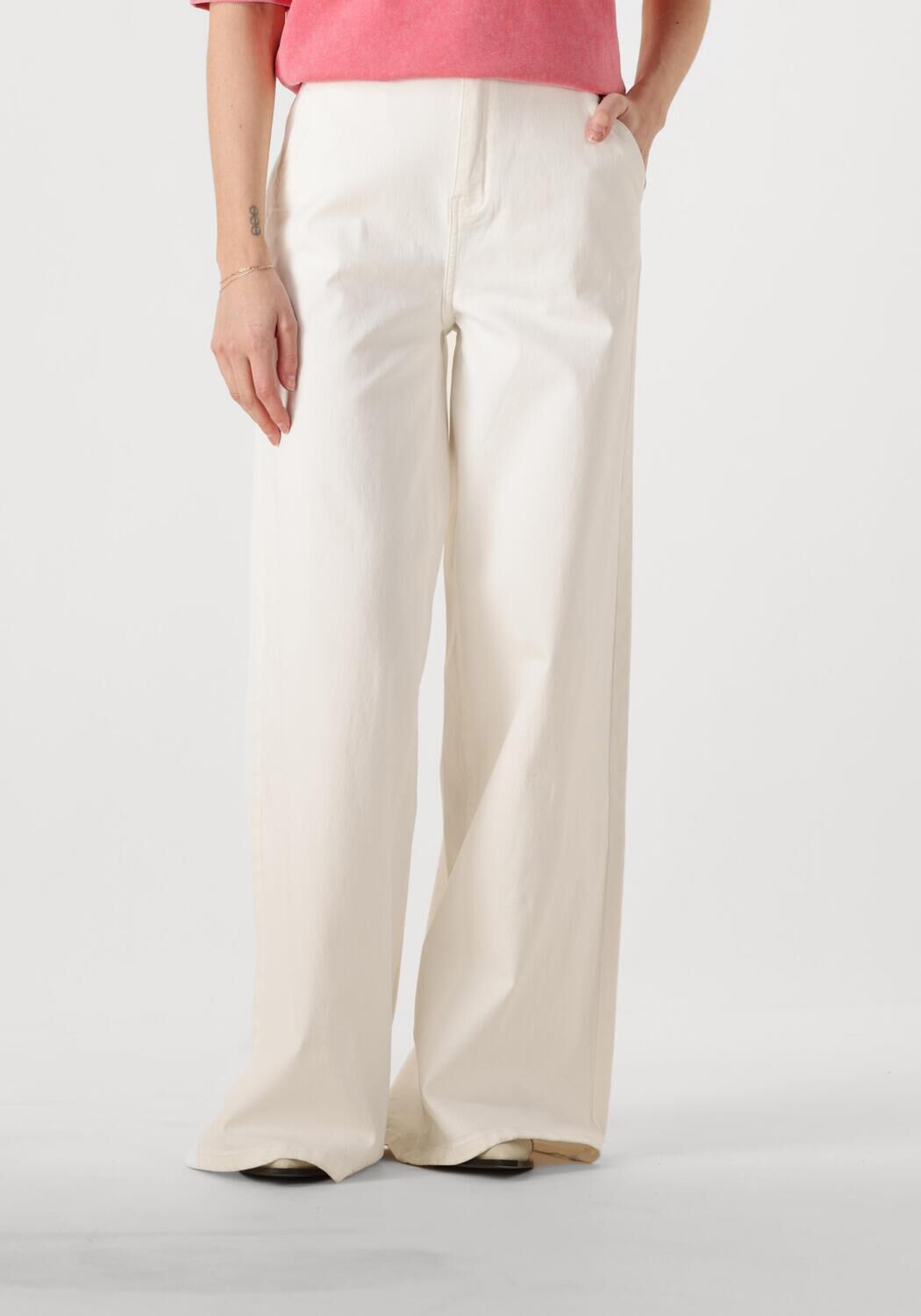 JANICE Dames Jeans Dexter Wit