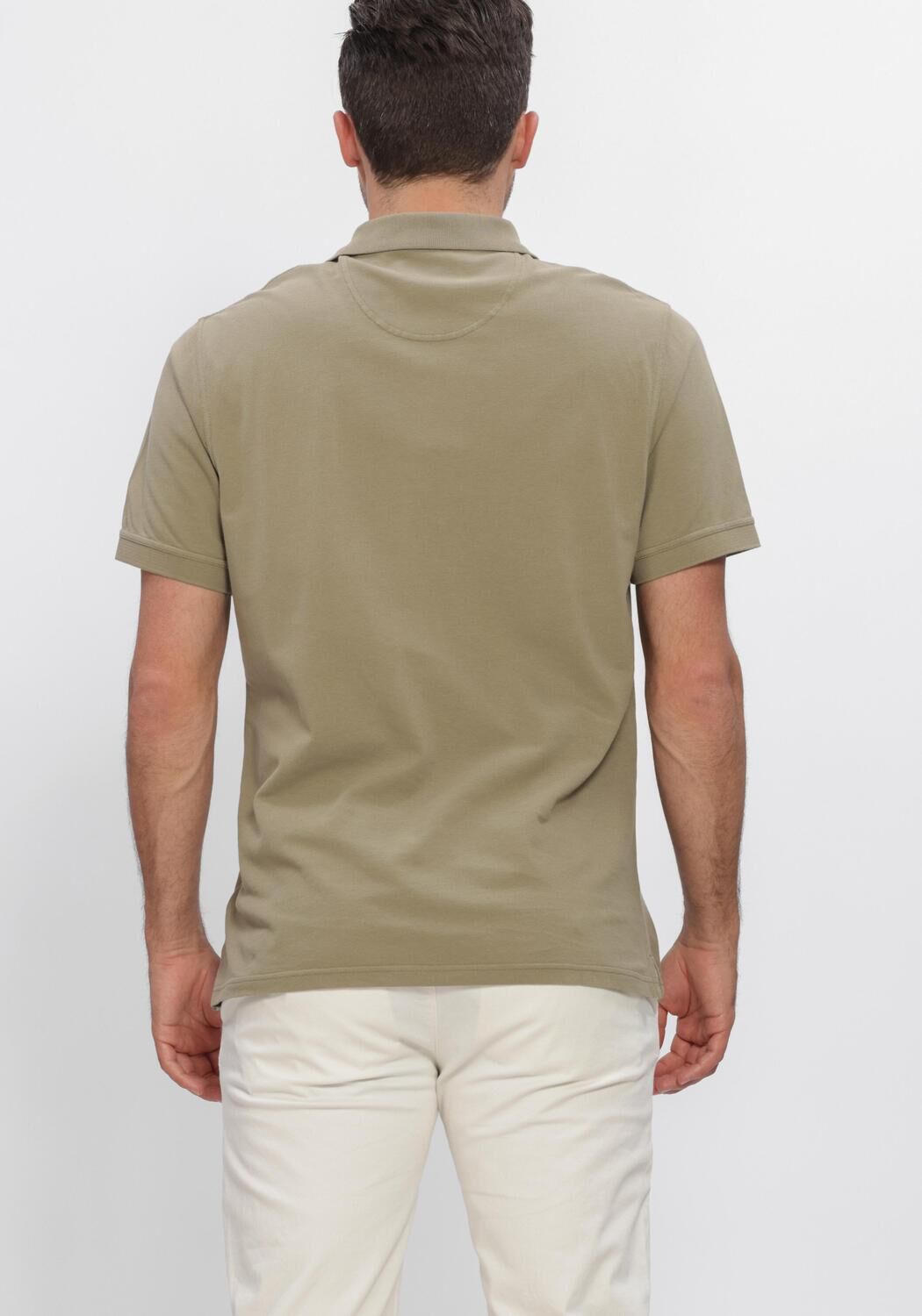Groene BARBOUR Polo LIGHTWEIGHT SPORTS POLO SHIRT - large