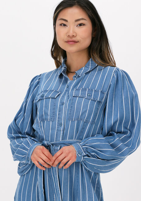 Blauwe LOLLYS LAUNDRY Midi jurk KAMMA - large