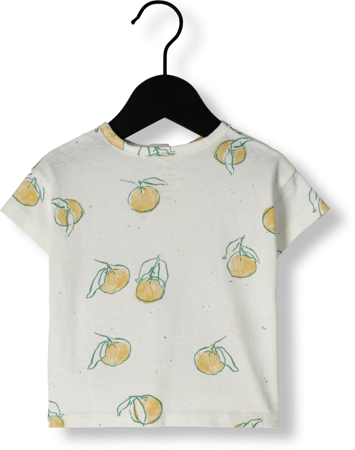 PLAY UP Baby Tops & T-shirts Printed Jersey T-shirt Ecru