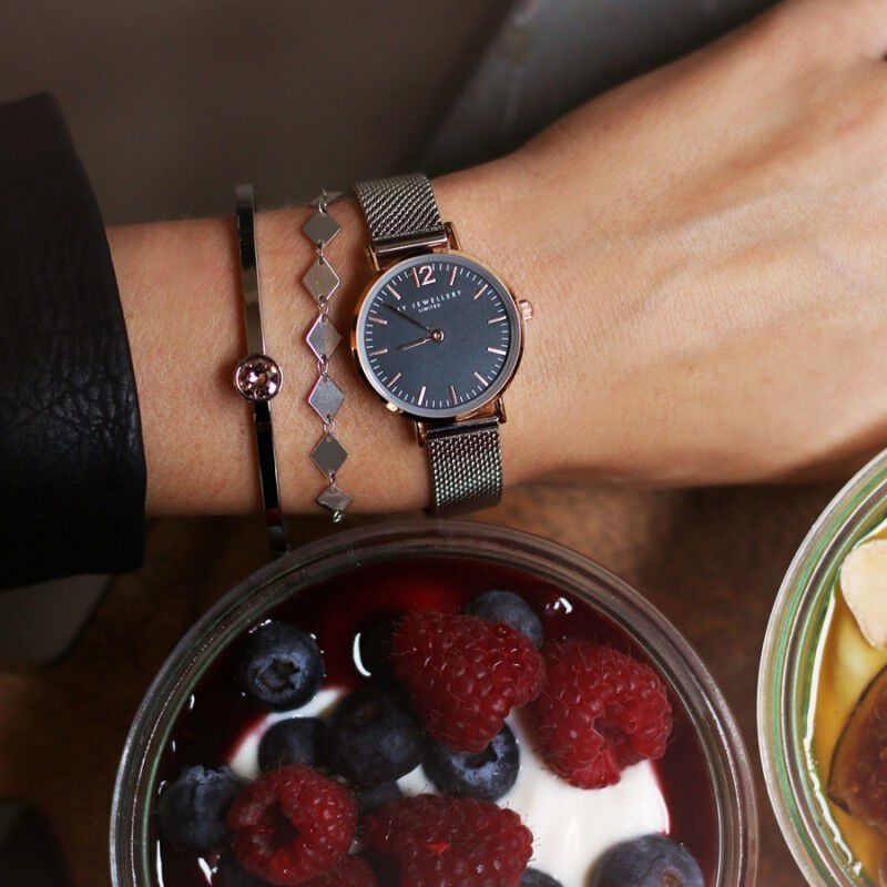 Zilveren MY JEWELLERY  SMALL BICOLOR WATCH - large