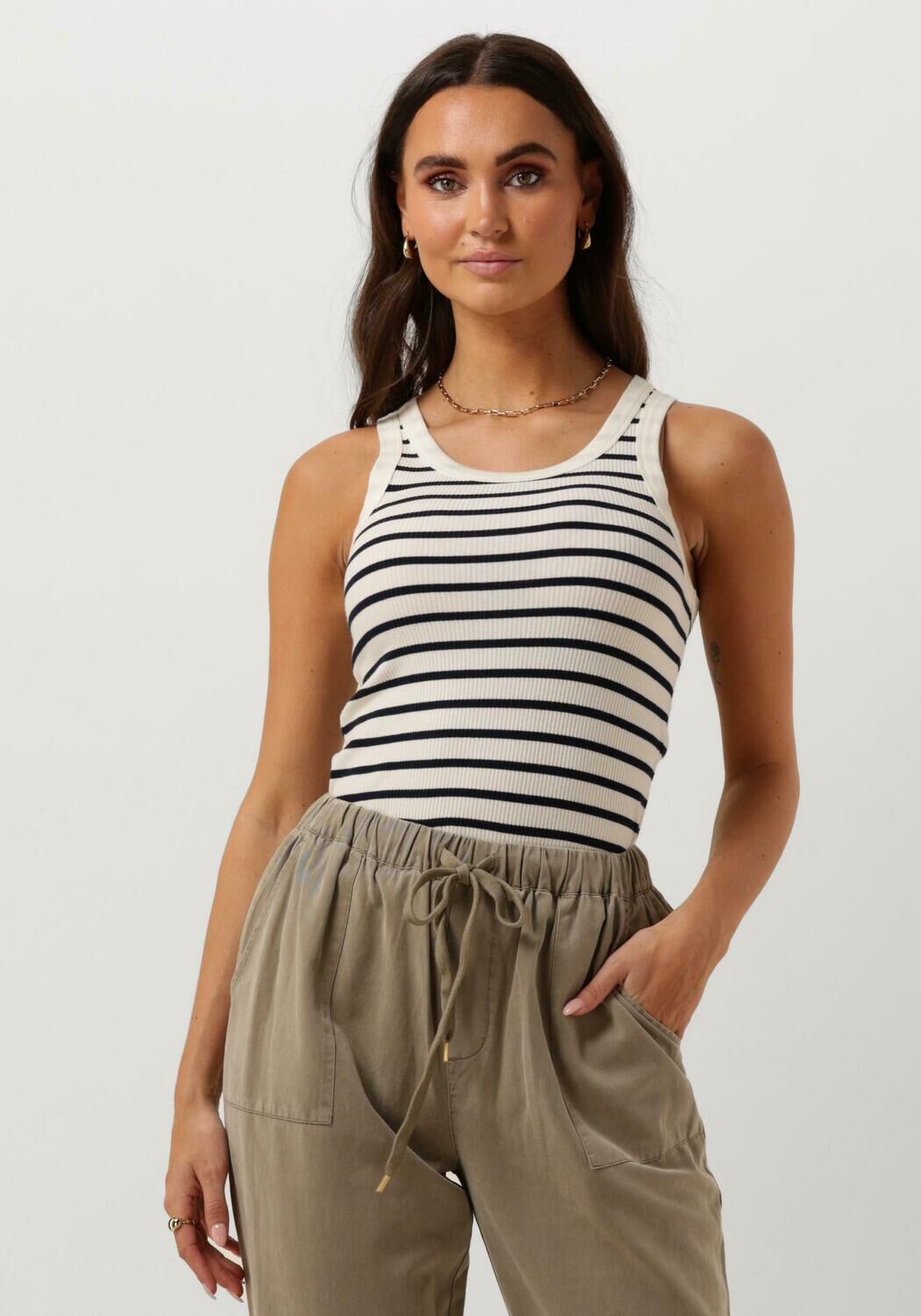 CIRCLE OF TRUST Dames Tops & T-shirts Jada Top Donkerblauw