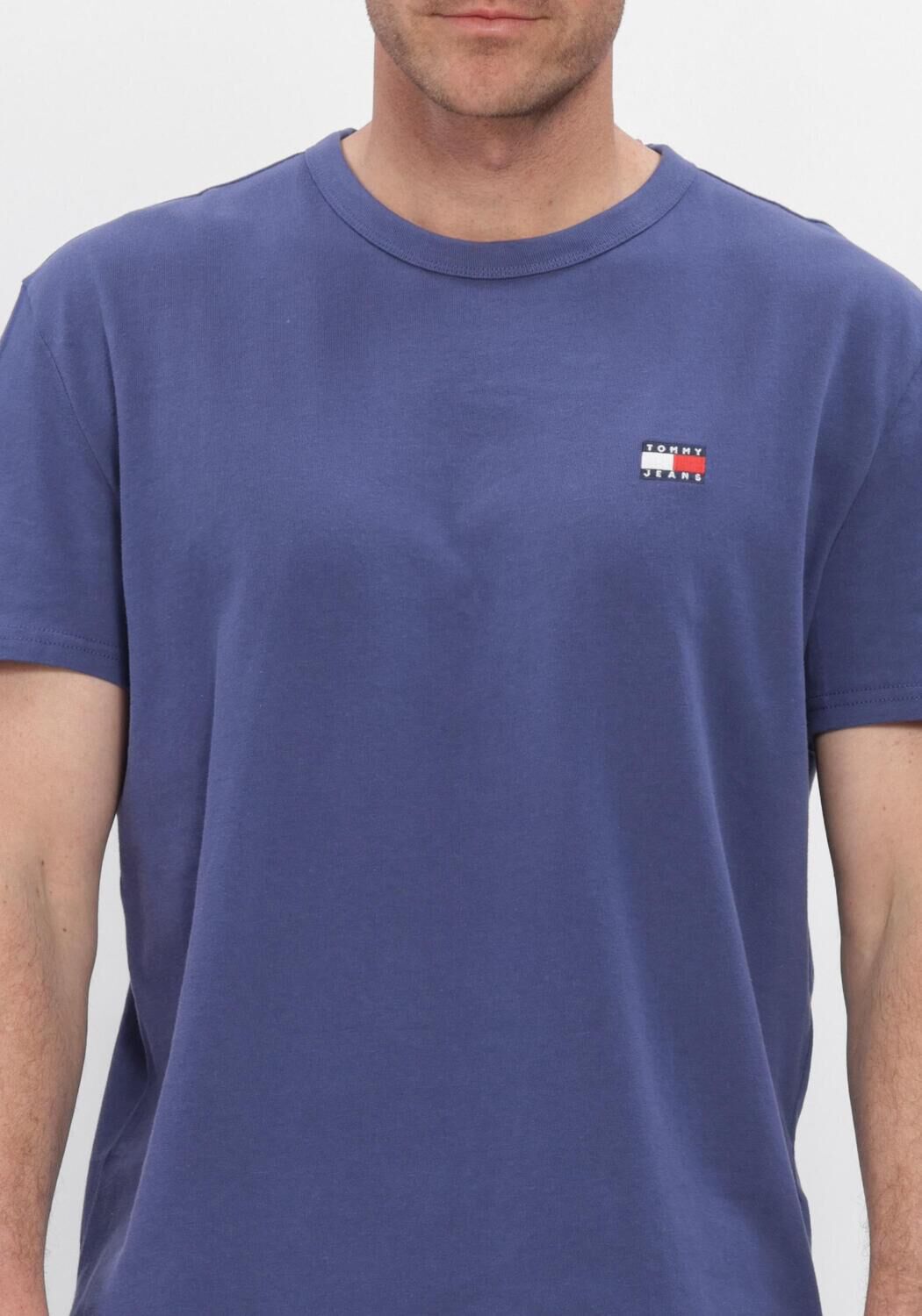 Blauwe TOMMY JEANS T-shirt TJM REG BADGE TEE EXT - large