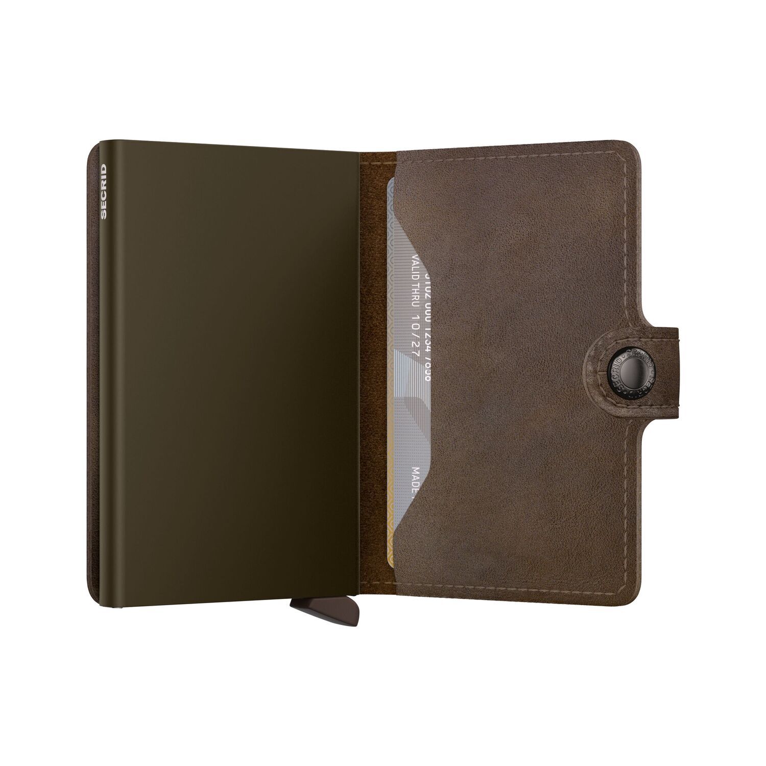 Bruine SECRID Portemonnee MINIWALLET VINTAGE - large