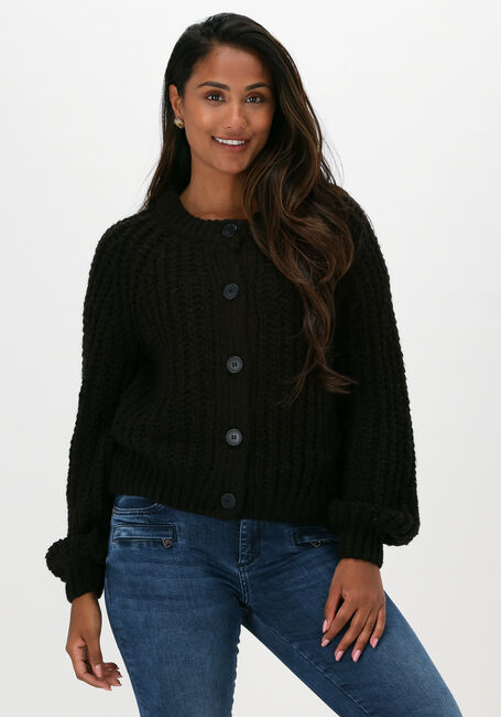 Zwarte MSCH COPENHAGEN Vest JILETTA HEIDI CARDIGAN - large