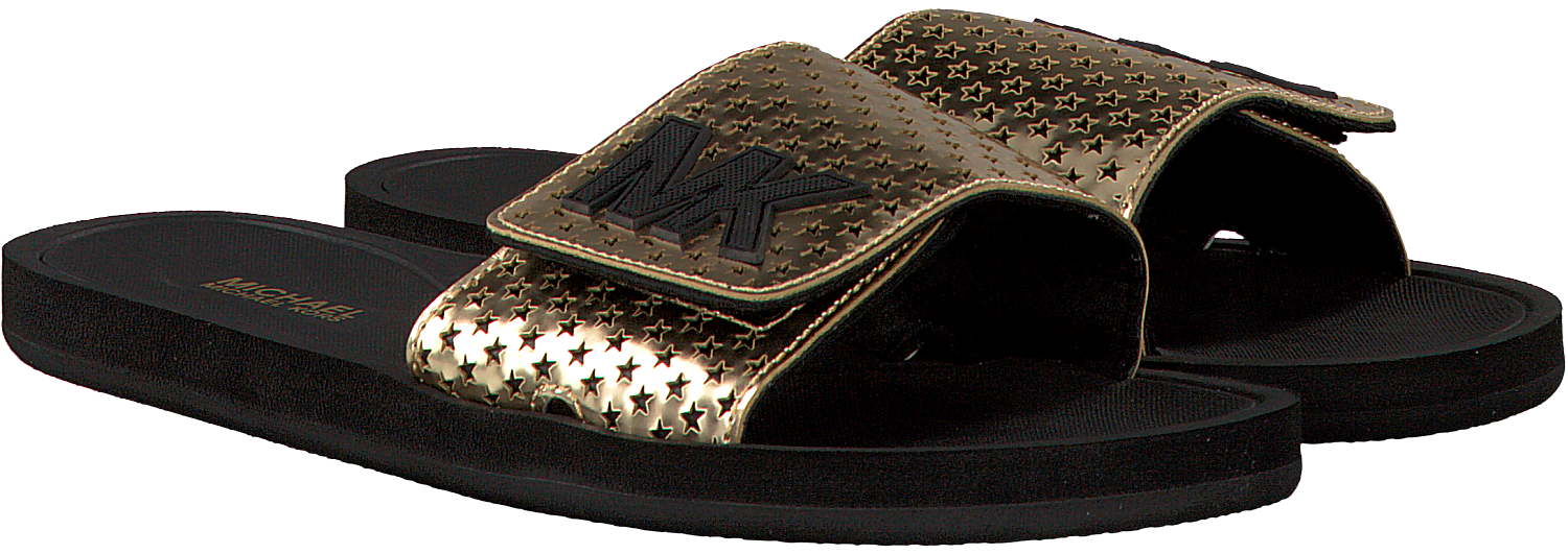 Zwarte MICHAEL KORS Slippers MK SLIDE | Omoda