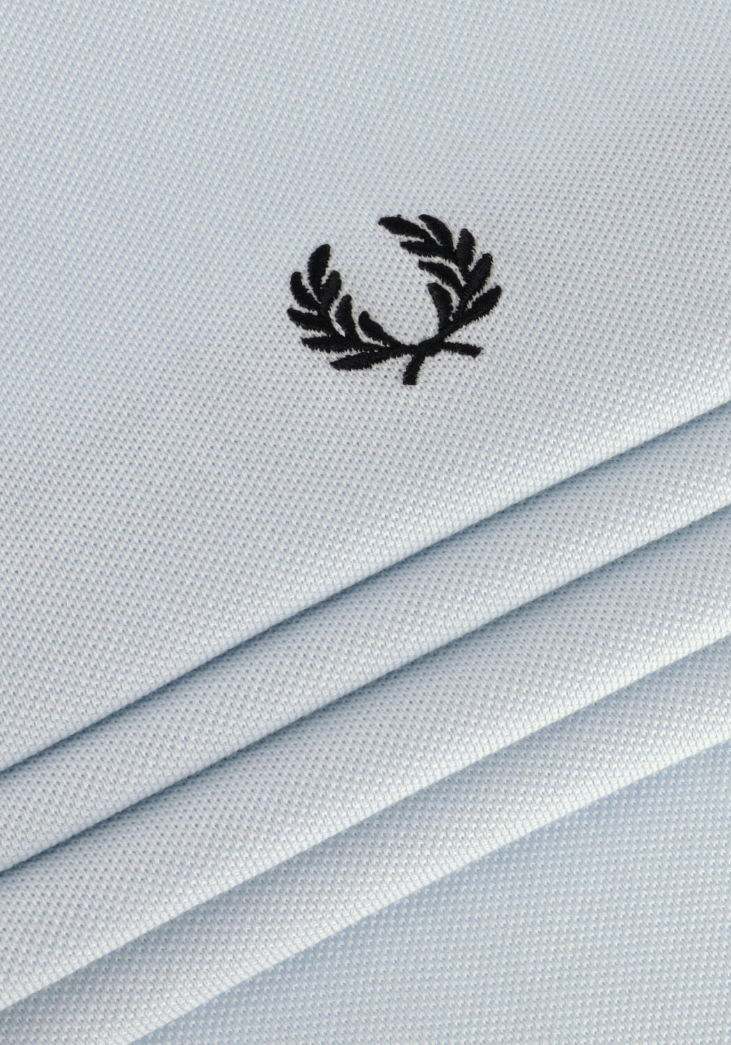 Lichtblauwe FRED PERRY Polo PLAIN FRED PERRY SHIRT - large