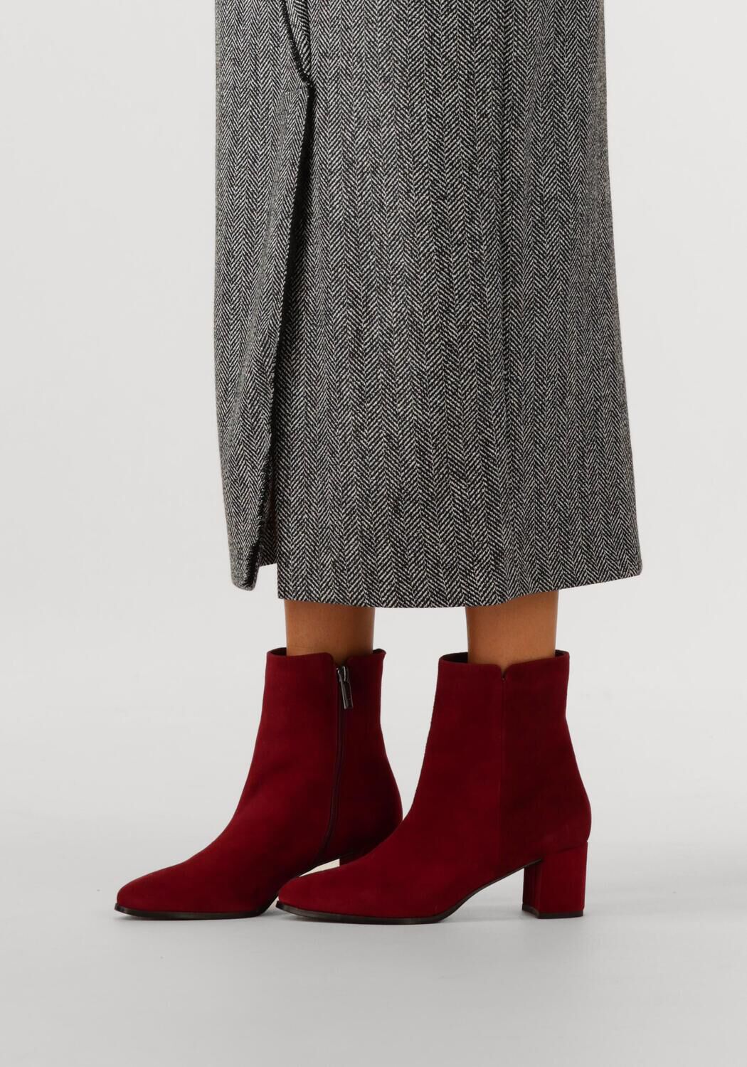 Rode NOTRE-V Enkellaarsjes 8560 - large