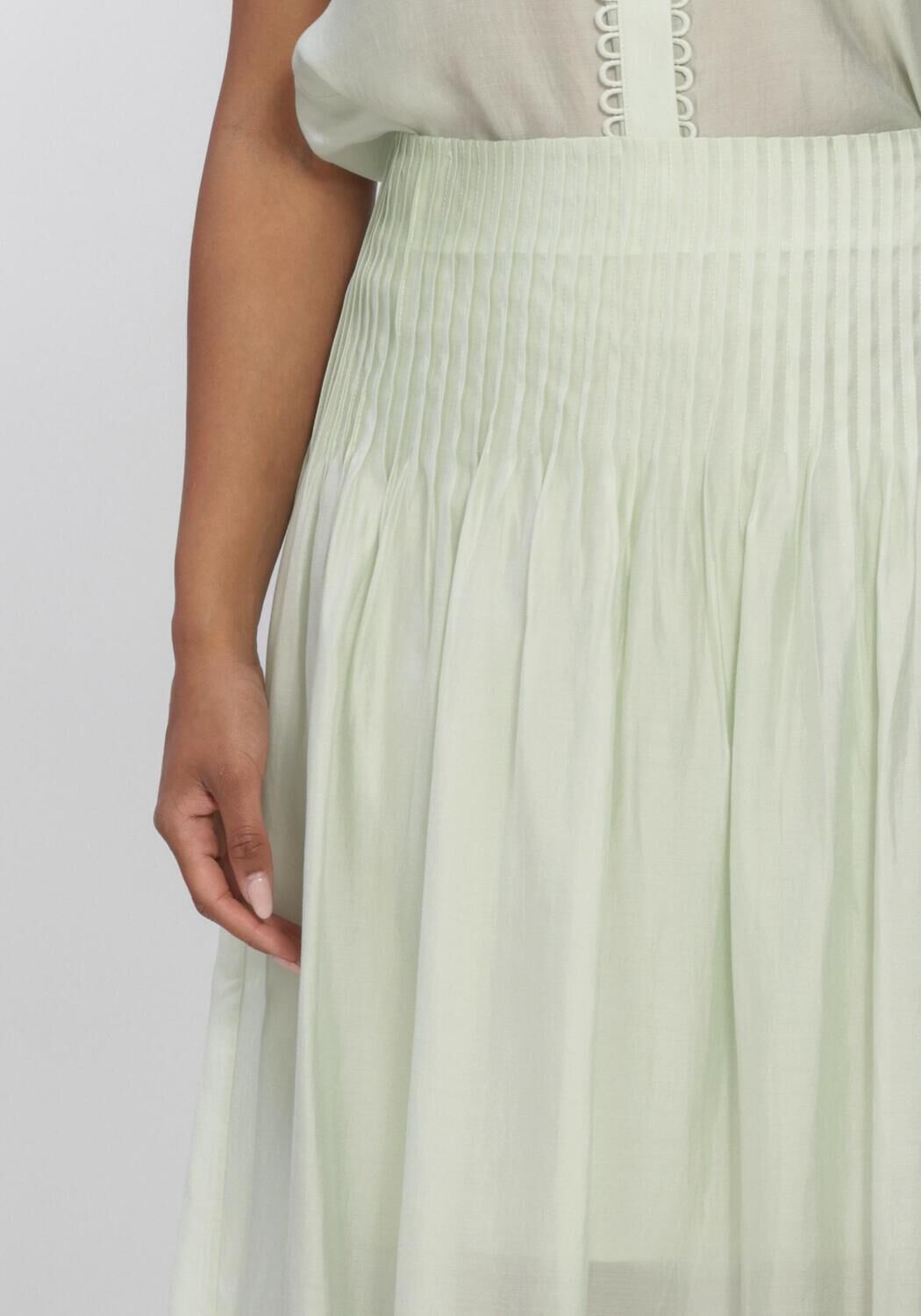 Groene COPENHAGEN MUSE Midirok CMMOLLY-SKIRT - large