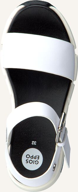 Witte GIOSEPPO Platte sandalen KATIHAR Witte GIOSEPPO Platte sandalen KATIHAR - large