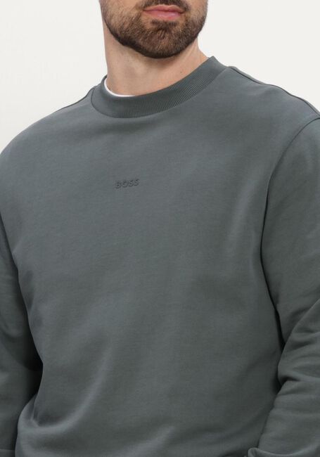 Groene BOSS ORANGE Sweater WESMALLCREW - large
