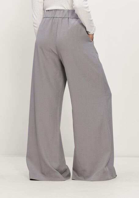 Grijze NEO NOIR Wijde broek JANEL STRUCTURE PANTS - large