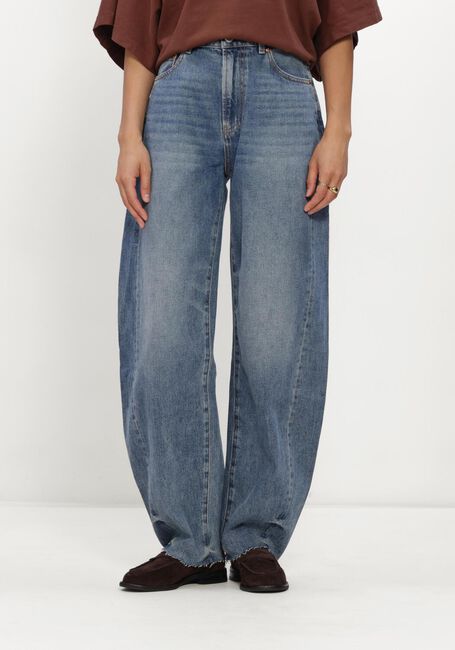 Blauwe CATWALK JUNKIE Wide jeans SUPER BARREL FIT JEANS - large
