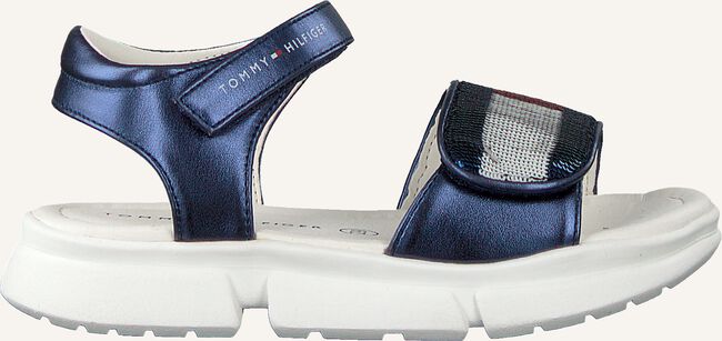 Blauwe TOMMY HILFIGER Platte sandalen VELCRO SANDAL Blauwe TOMMY HILFIGER Platte sandalen VELCRO SANDAL - large