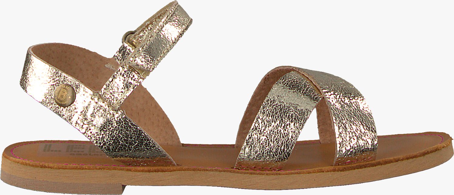 Stewart Island Vooruitgang Humoristisch Gouden LE BIG Sandalen NOX SANDAL | Omoda