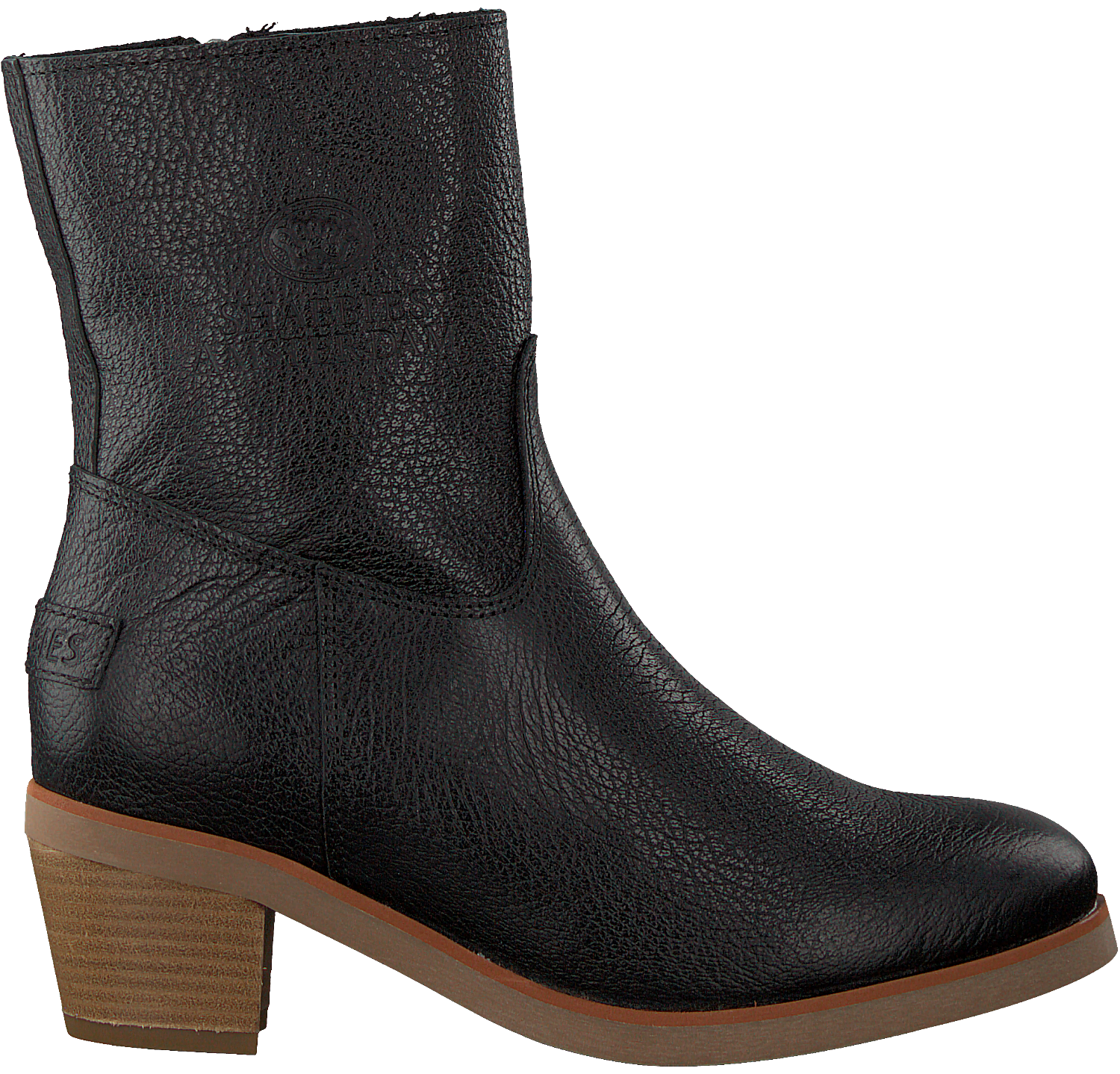 Zwarte SHABBIES Enkellaarsjes 182020268 | Omoda Zwarte SHABBIES Enkellaarsjes 182020062 | Omoda