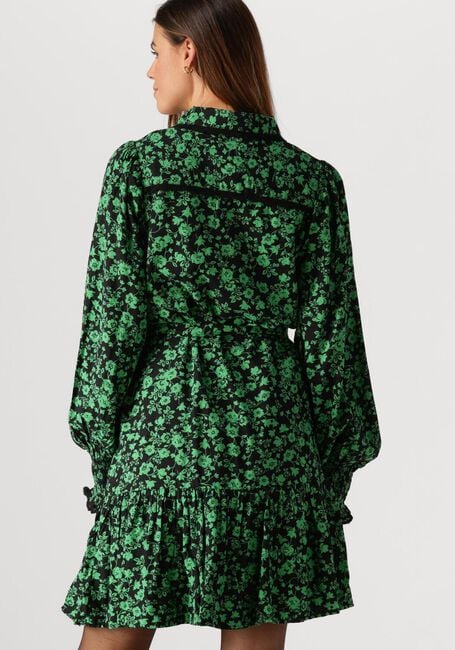 Groene Y.A.S. Mini jurk YASTILERA LS SHIRT DRESS - large
