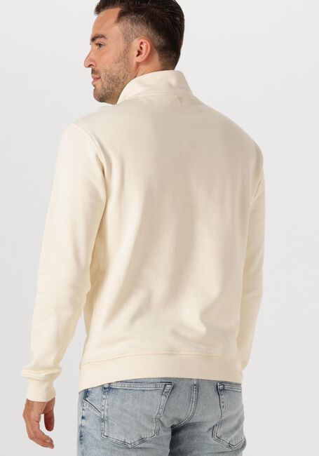 Creme PURE PATH Sweater LOOSE FIT HALF ZIP LS SWEATERS - large