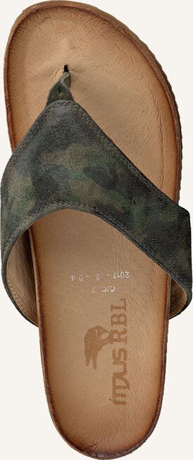 Groene MJUS Teenslippers 463004 Groene MJUS Teenslippers 463004 - large