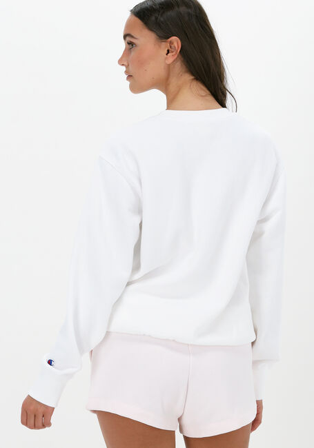 Witte CHAMPION Sweater CREWNECK SWEATSHIRT - large