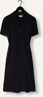 Donkerblauwe TOMMY HILFIGER Midi jurk OPN PLKT LYLL POLO DRESS Donkerblauwe TOMMY HILFIGER Midi jurk OPN PLKT LYLL POLO DRESS - medium