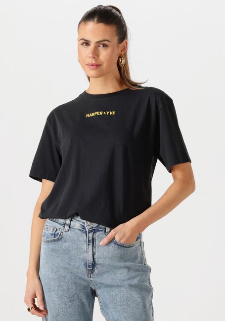 Zwarte HARPER & YVE T-shirt EMBRACE-SS - large