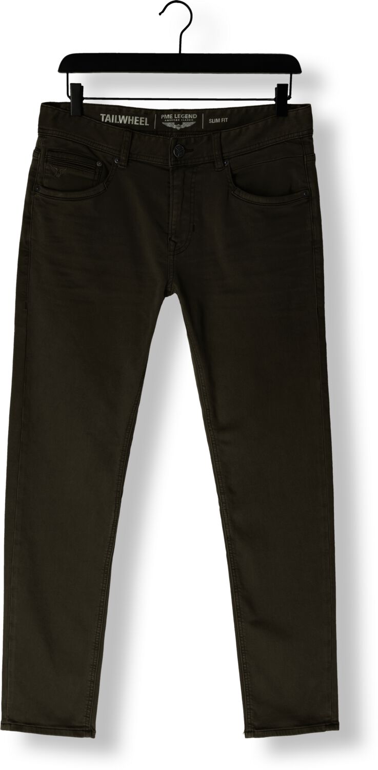 PME LEGEND Heren Jeans Tailwheel Colored Sweat Groen