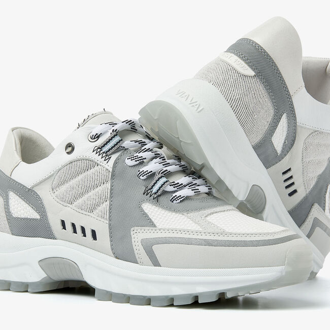 Zilveren VIA VAI Lage sneakers DANAE HALO - large