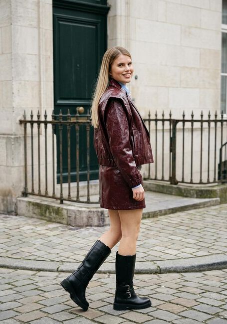Bordeaux CO'COUTURE Jack POSY JACKET - large
