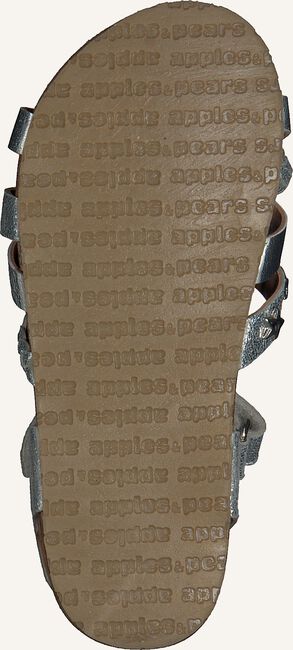 Zilveren APPLES & PEARS Platte sandalen FORTUNA Zilveren APPLES & PEARS Platte sandalen FORTUNA - large