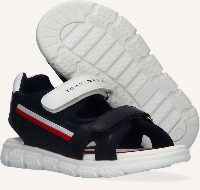Blauwe TOMMY HILFIGER Platte sandalen 31107 Blauwe TOMMY HILFIGER Platte sandalen 31107 - large