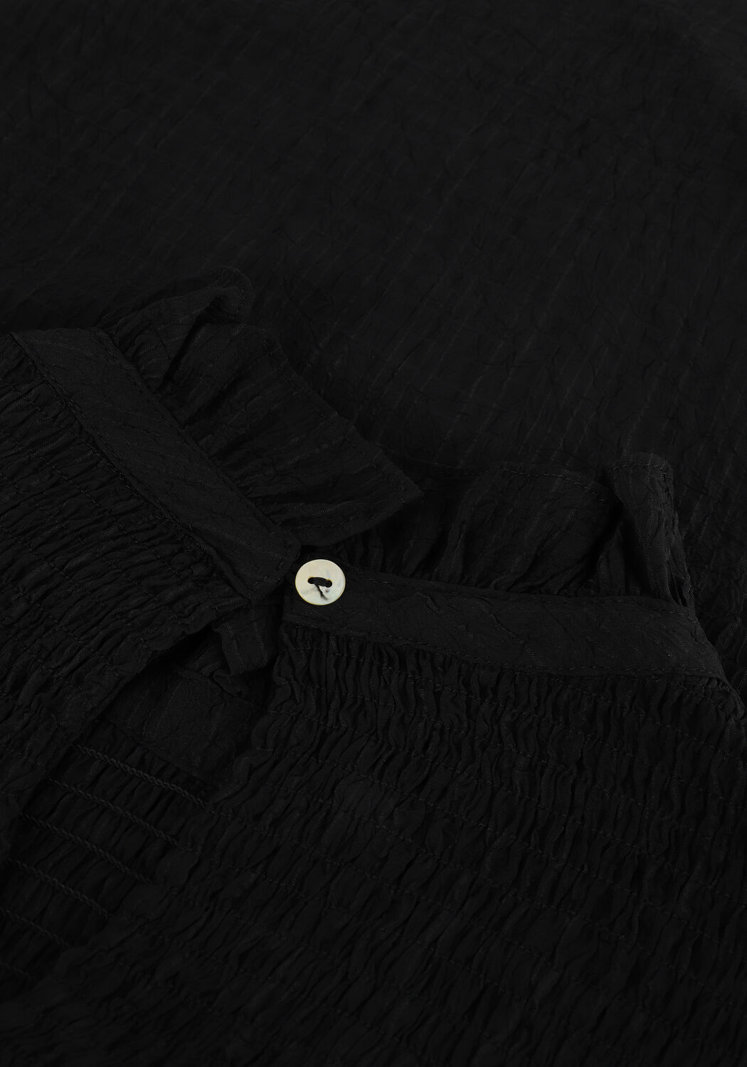 Zwarte NEO NOIR Blouses MELINDA SOLID BLOUSE - large